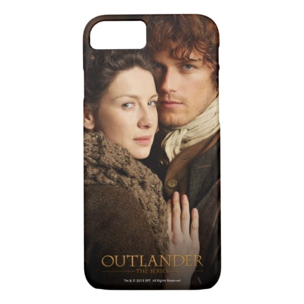 Outlander | Jamie & Claire Embrace Photograph Case-Mate iPhone Case