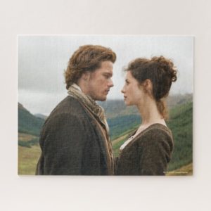 Outlander | Jamie & Claire Face To Face Jigsaw Puzzle