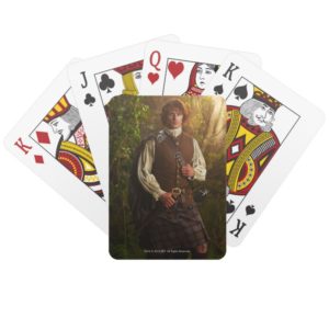 Outlander | Jamie Fraser - In Woods Playing Cards