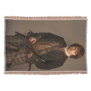 Outlander | Jamie Fraser - Kilt Portrait Throw Blanket
