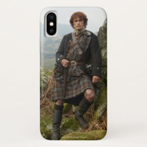 Outlander | Jamie Fraser - Leaning On Rock Case-Mate iPhone Case