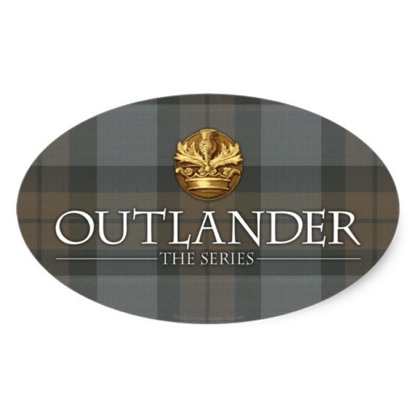 Outlander | Outlander Title & Crest Oval Sticker