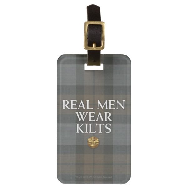 Outlander | Real Men Wear Kilts Bag Tag