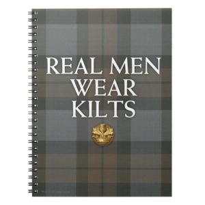 Outlander | Real Men Wear Kilts Notebook