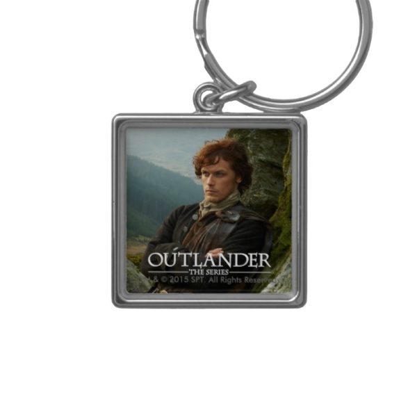 Outlander | Reclining Jamie Fraser Photograph Keychain