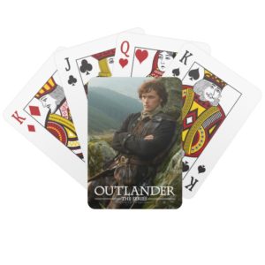 Outlander | Reclining Jamie Fraser Photograph Playing Cards