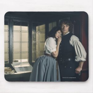 Outlander Season 3 | Jamie and Claire Affection Mouse Pad