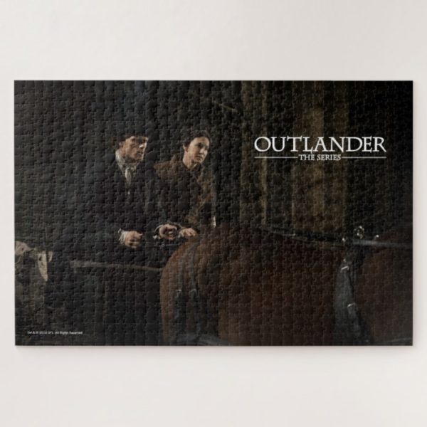 Outlander Season 4 | Jamie & Claire Night Ride Jigsaw Puzzle