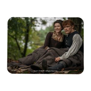 Outlander Season 4 | Jamie & Claire Smile Magnet