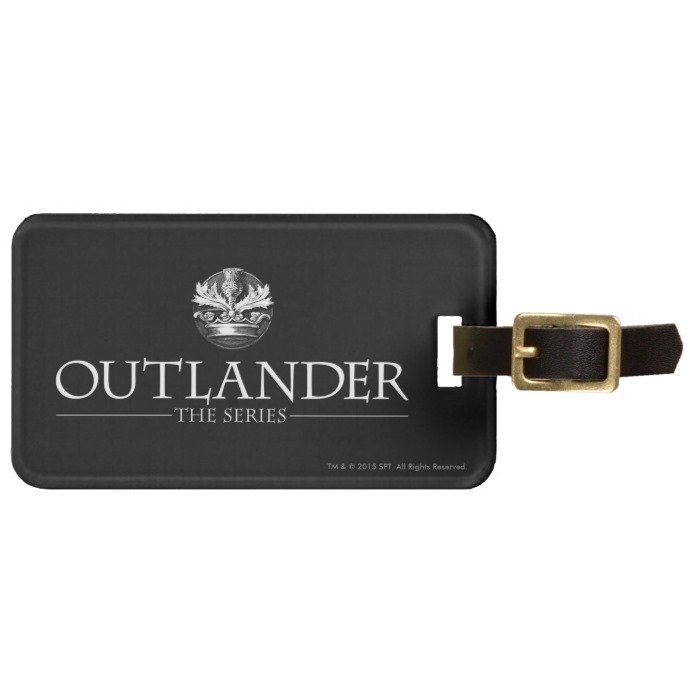 Outlander | The Series Logo White V1 Bag Tag