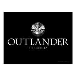 Outlander | The Series Logo White V1 Postcard