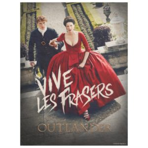 Outlander | Vive Les Frasers Fleece Blanket