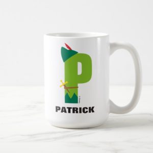 P is for Peter Pan | Add Your Name Coffee Mug