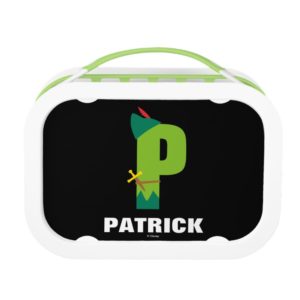 P is for Peter Pan | Add Your Name Lunch Box