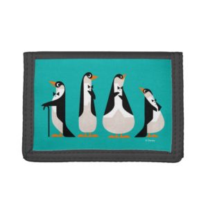 Penguin Waiters Trifold Wallet