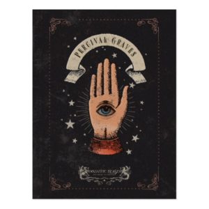 PERCIVAL GRAVES™ Magic Hand Graphic Postcard