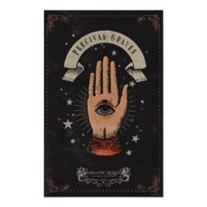 PERCIVAL GRAVES™ Magic Hand Graphic Poster