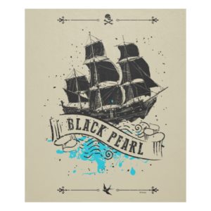 Pirates of the Caribbean 5 | Black Pearl Fleece Blanket