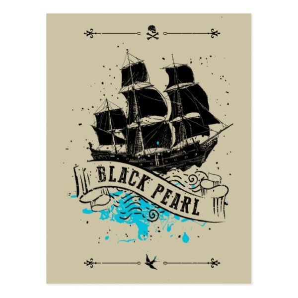Pirates of the Caribbean 5 | Black Pearl Postcard