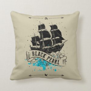 Pirates of the Caribbean 5 | Black Pearl Throw Pillow