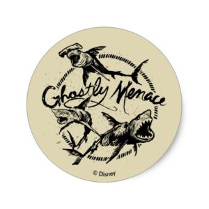 Pirates of the Caribbean 5 | Ghostly Menace Classic Round Sticker