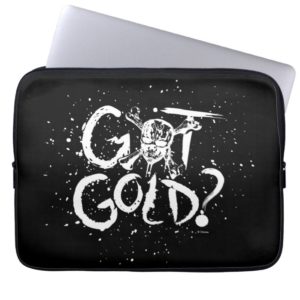 Pirates of the Caribbean 5 | Got Gold? Laptop Sleeve