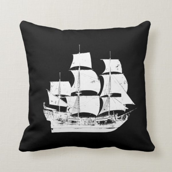 Pirates of the Caribbean 5 | The Sea Rules All Throw Pillow