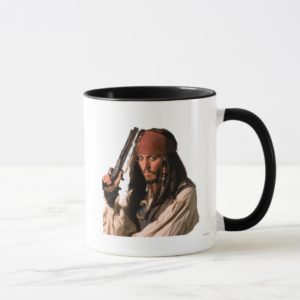 Pirates of the Caribbean Jack Sparrow with Gun Mug