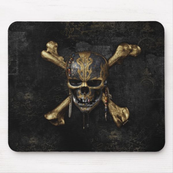 Pirates of the Caribbean Skull & Cross Bones Mouse Pad