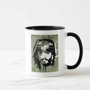 Pirates of the Caribbean's Jack Sparrow Grunge Mug