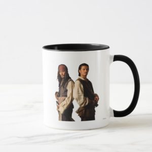 Pirates of the Carribbean Jack Sparrow and Will Mug