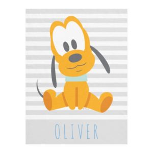 Pluto | Baby Pluto - Add Your Name Fleece Blanket
