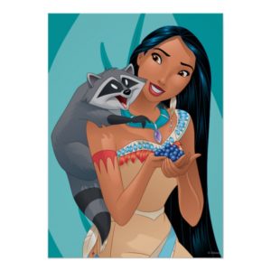 Pocahontas and Meeko Poster