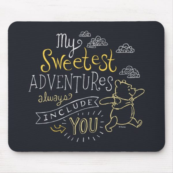 Pooh | My Sweetest Adventures Mouse Pad