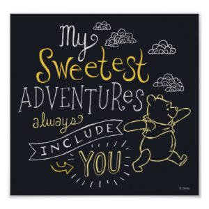 Pooh | My Sweetest Adventures Poster