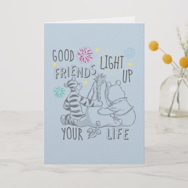 Pooh & Pals | Friends Light Up Your Life Card