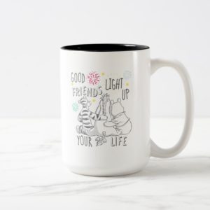 Pooh & Pals | Friends Light Up Your Life Two-Tone Coffee Mug