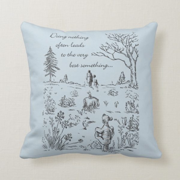 Pooh & Pals | The Very Best Something Quote Throw Pillow