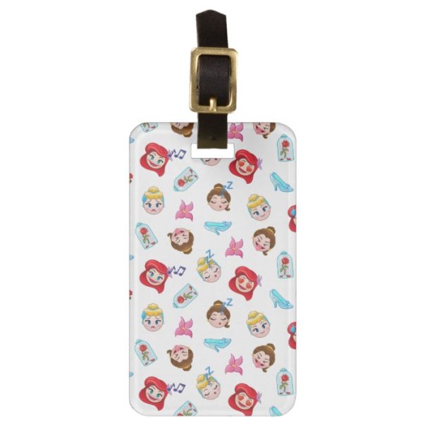Princess Emoji Pattern Bag Tag