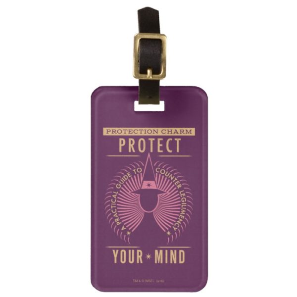 Protection Charm Guidebook Luggage Tag