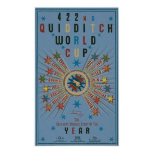 QUIDDITCH™ World Cup Blue Poster
