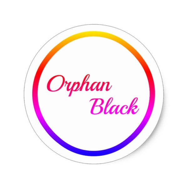 Rainbow Orphan Black Sticker