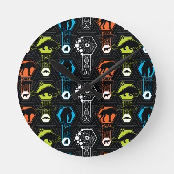 RAMPAGE | Character Pattern Round Clock