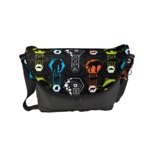 RAMPAGE | Character Pattern Small Messenger Bag