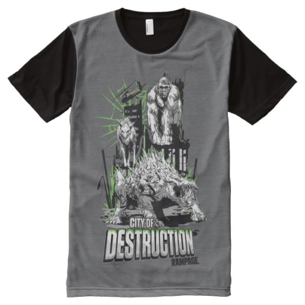 RAMPAGE | City of Destruction All-Over-Print Shirt