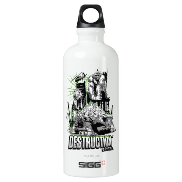 RAMPAGE | City of Destruction Aluminum Water Bottle