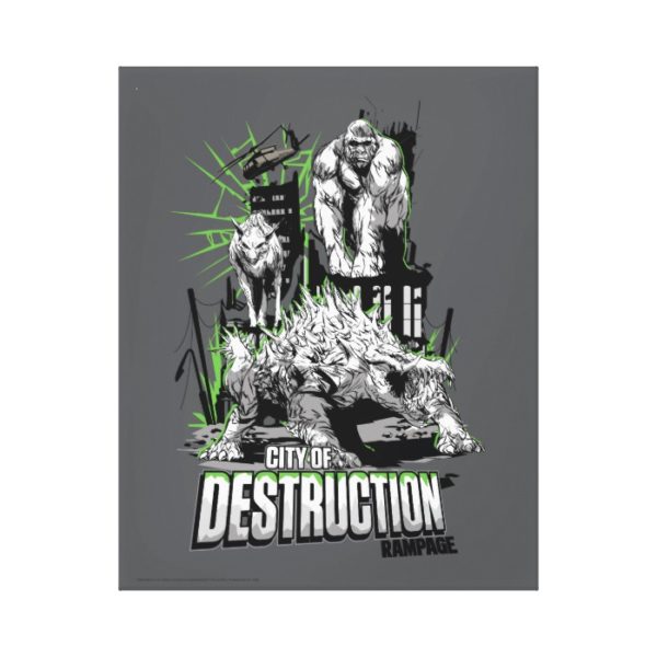 RAMPAGE | City of Destruction Canvas Print