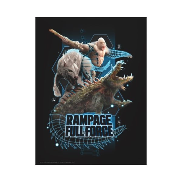 RAMPAGE | FULL FORCE CANVAS PRINT