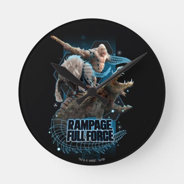 RAMPAGE | FULL FORCE ROUND CLOCK