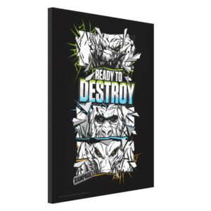 RAMPAGE | Ready to Destroy Canvas Print